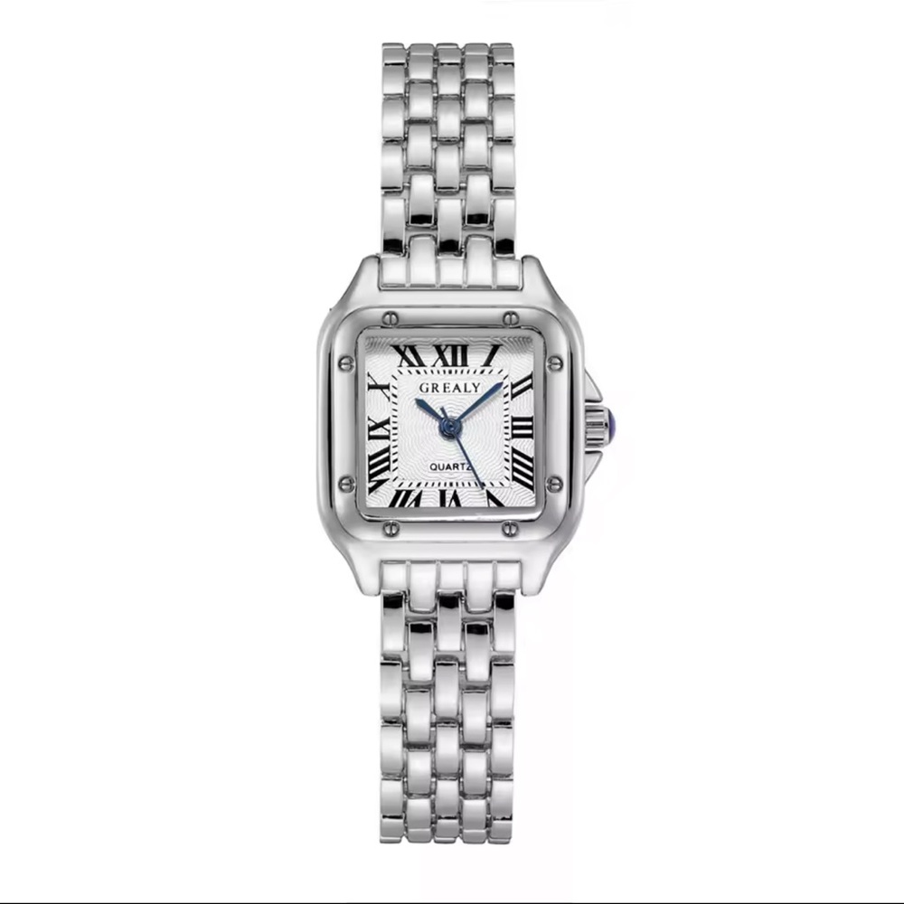 Silver Watch Stainless Steel Jewelry Accessory - Picture 8 of 13